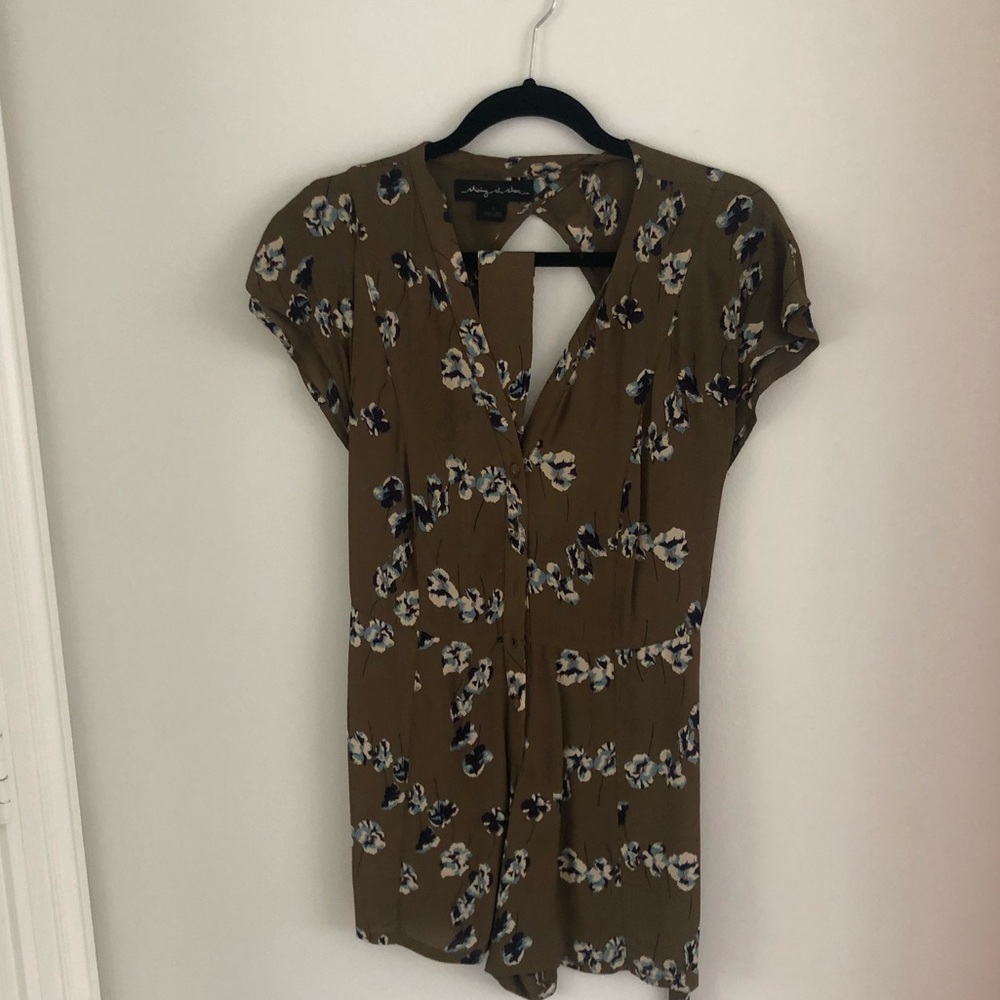 Urban Outfitters Floral Romper - S